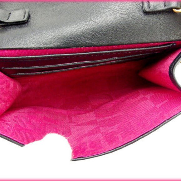 AUTH Furla Card Case Navy Black Woman - Picture 5 of 5